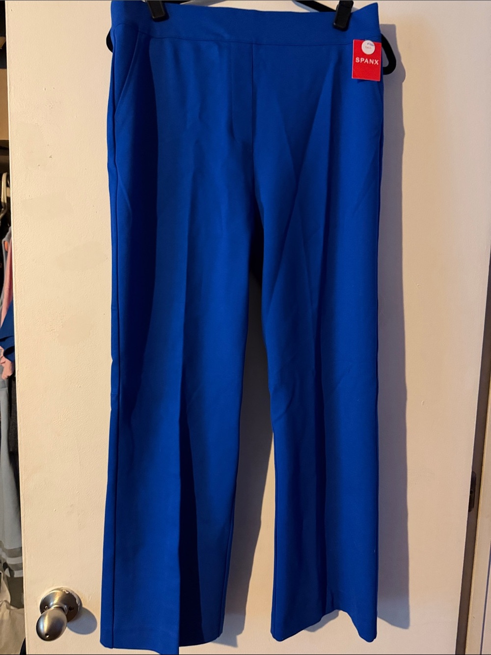 SPANX Bright Blue Ponte Trousers